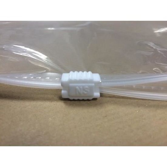 Sachet plastique zip avec curseur 3